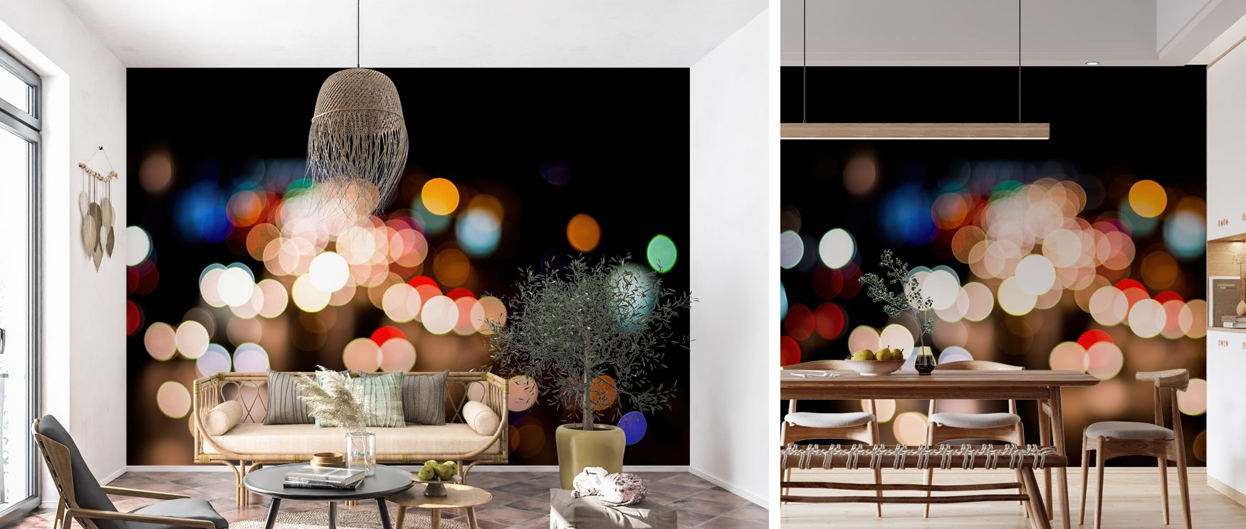 City life mural wallpaper filled with bustling architectural detail, suited to bedrooms, studies, or living areas. It creates modern interiors enriched with urban artistry, decorative charm, and metropolitan inspiration, offering homes bold atmospheres fi
