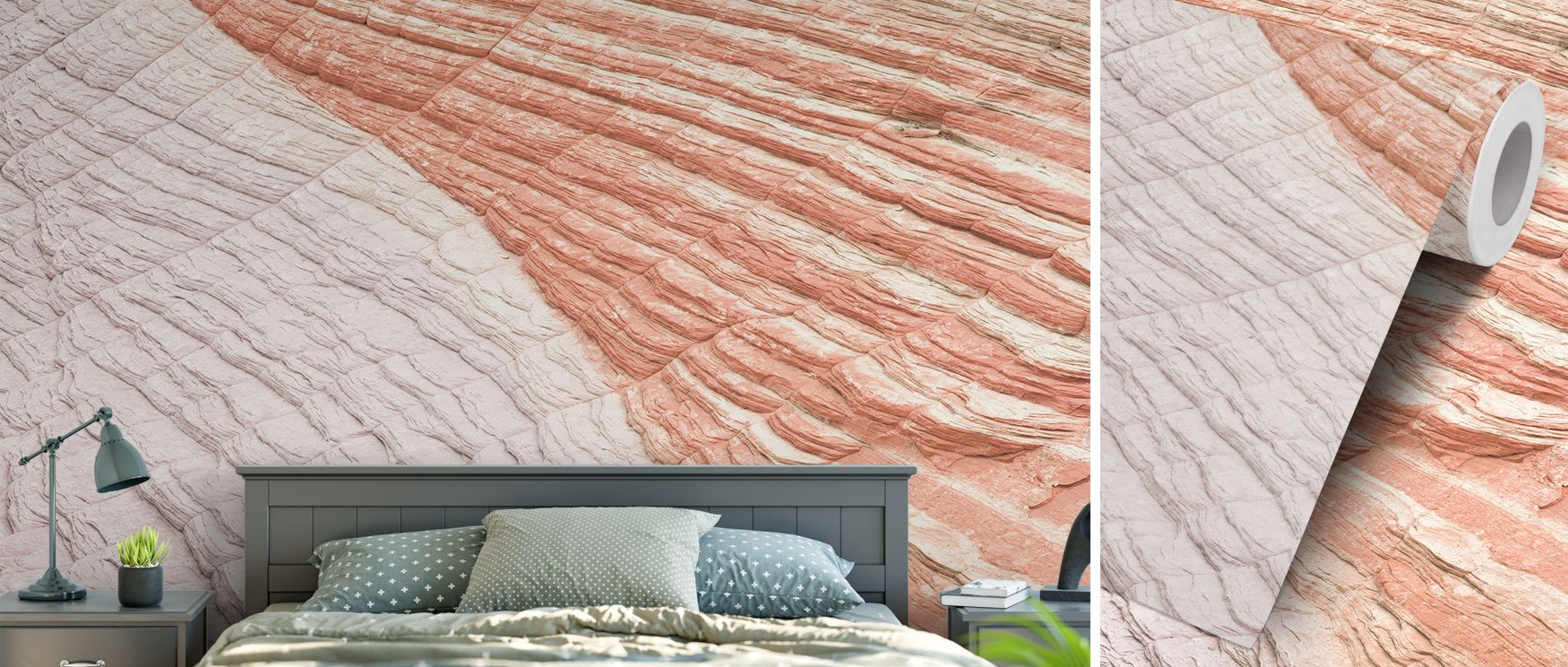 A mural wallpaper capturing Coyote Buttes North in swirling desert colors, ideal for bedrooms, dining areas, or creative spaces. It enhances interiors with decorative artistry, natural inspiration, and dramatic presence, creating refined spaces filled wit