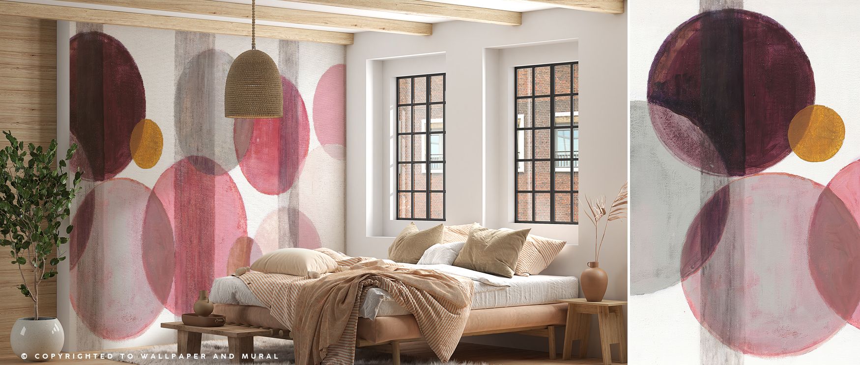 Dot play mural wallpaper designed in playful artistry, ideal for nurseries, bedrooms, or creative interiors. It transforms interiors with decorative refinement, whimsical charm, and joyful inspiration, creating lively atmospheres enriched with imaginative