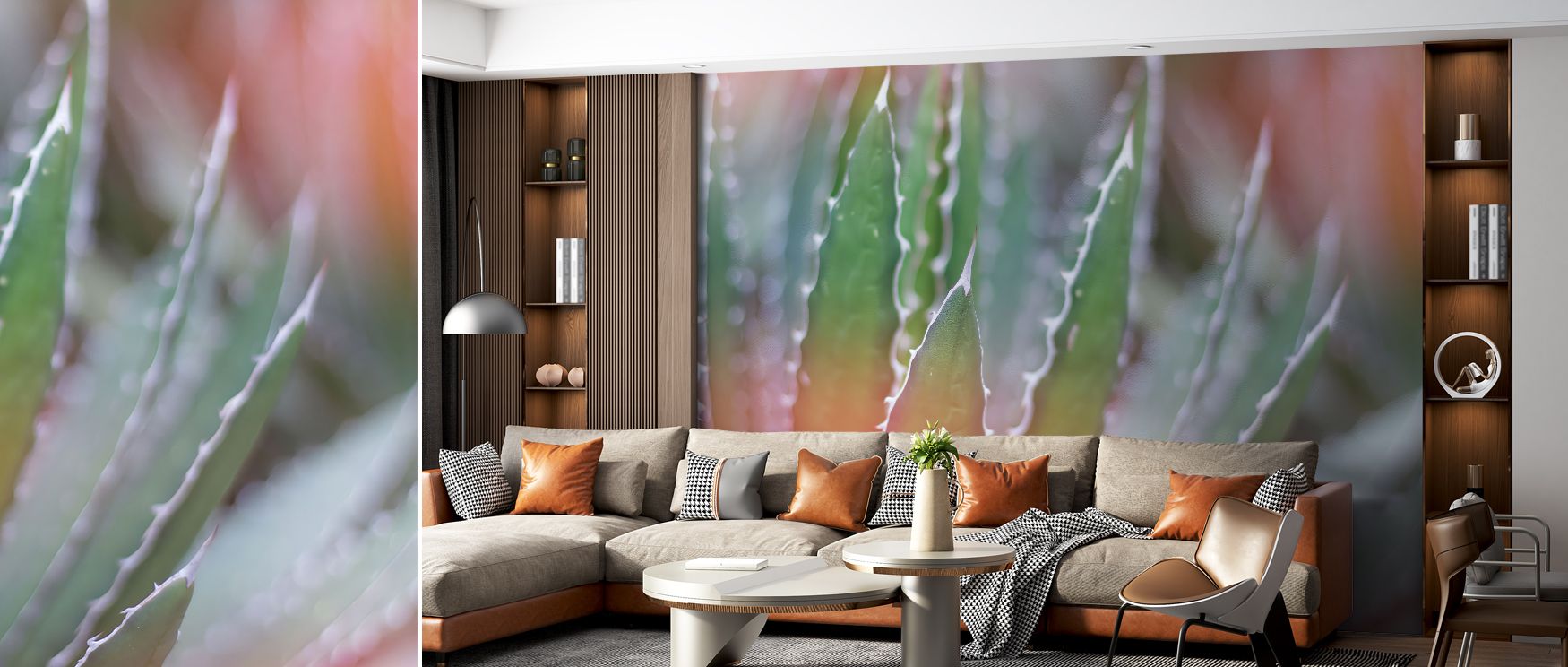A mural wallpaper featuring desert landscapes in mystical artistry, ideal for bedrooms, studies, or creative areas. It enriches interiors with decorative refinement, tranquil charm, and imaginative beauty, creating stylish spaces filled with serenity, bal