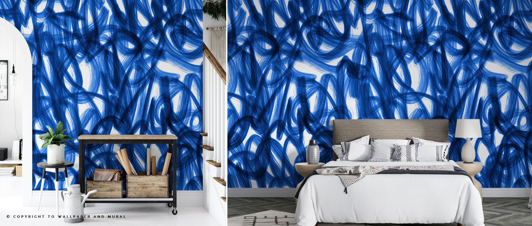 Scribble-inspired patterns float freely across this wallpaper, designed with spontaneity and artistic energy. Perfect for living areas and offices, it turns plain walls into bold statements of modern design, evoking movement and creativity while maintaini