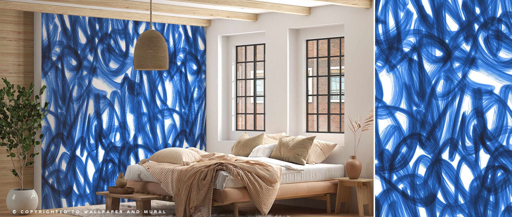 Free-flowing scribbles drift across this wallpaper, creating visual rhythm and depth. Perfect for bedrooms, offices, or creative lounges, it enhances walls with contemporary artistry and spontaneous elegance, ensuring interiors reflect individuality and b