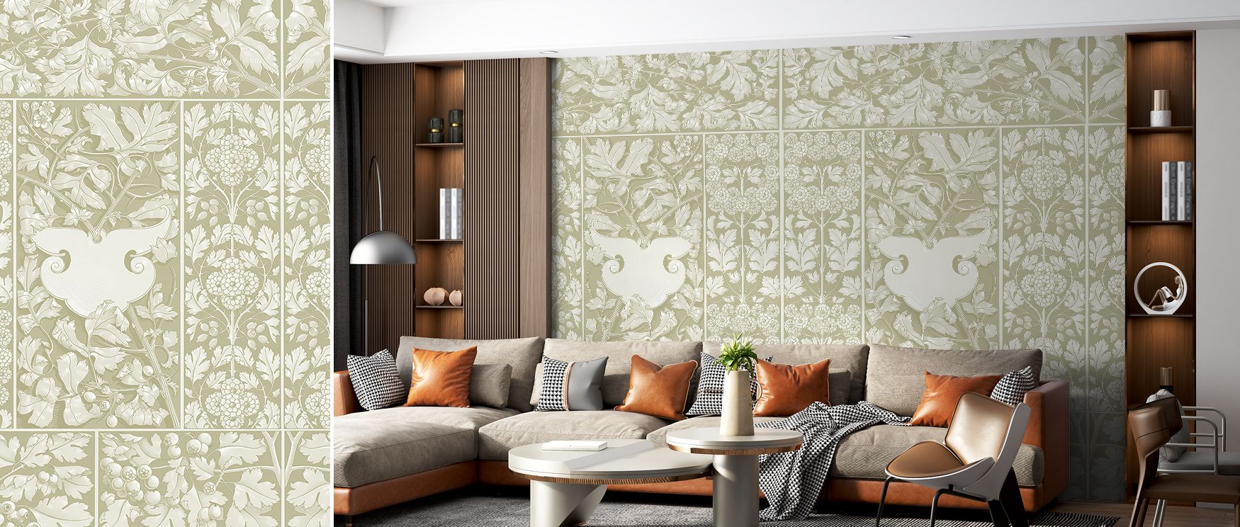 A lively mix of blossoms and berries decorates this wallpaper, radiating natural freshness. Perfect for kitchens or living spaces, it enhances walls with cheerful artistry and fills interiors with vitality and inviting charm. 