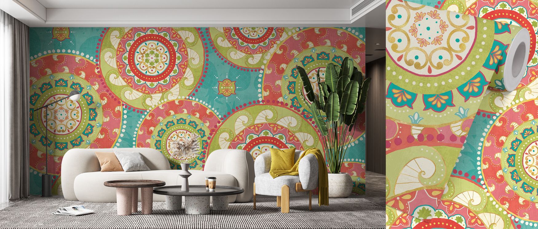 Wallpaper featuring Fun in the Sun VIII design enriches bedrooms with joyful charm where bright tones inspire restful sanctuary balanced with positivity cultural refinement and cheerful artistry enhancing atmosphere effectively.