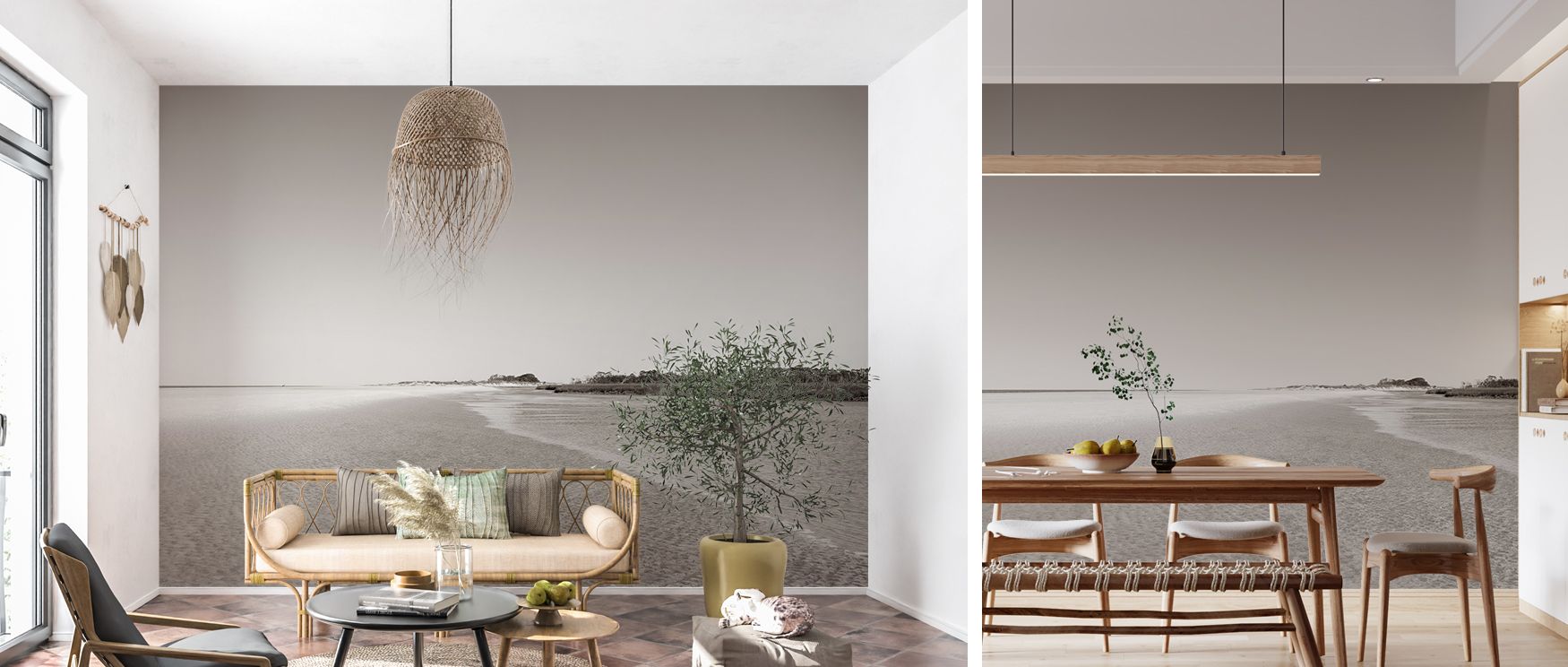 Wallpaper of Georgia Island Scenic design enhances offices with artistic coastal imagery where island landscapes inspire refined professional environments filled with cultural charm stylish balance and natural serenity harmoniously.