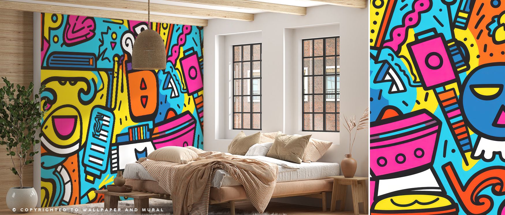 Cheerful robots designed in lively detail add imagination and energy to interiors, transforming walls in nurseries, bedrooms, or playrooms into playful backdrops filled with character, joy, and creativity that inspires fun and imaginative charm every day.