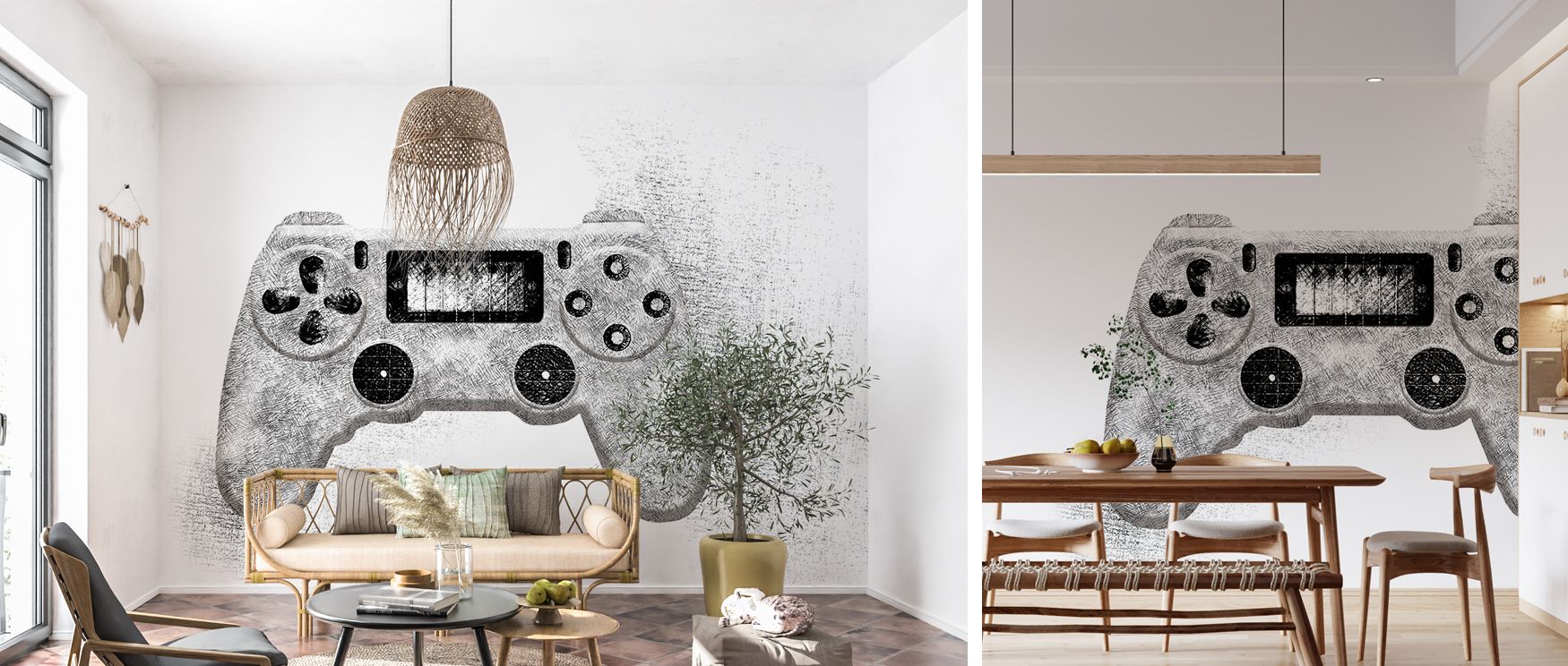 Abstract imagery depicted in dynamic tones enriches interiors with artistry and charm. Bedrooms, offices, or living rooms gain walls filled with refinement. Each line radiates creativity and vibrancy, turning interiors into retreats enriched with cultural