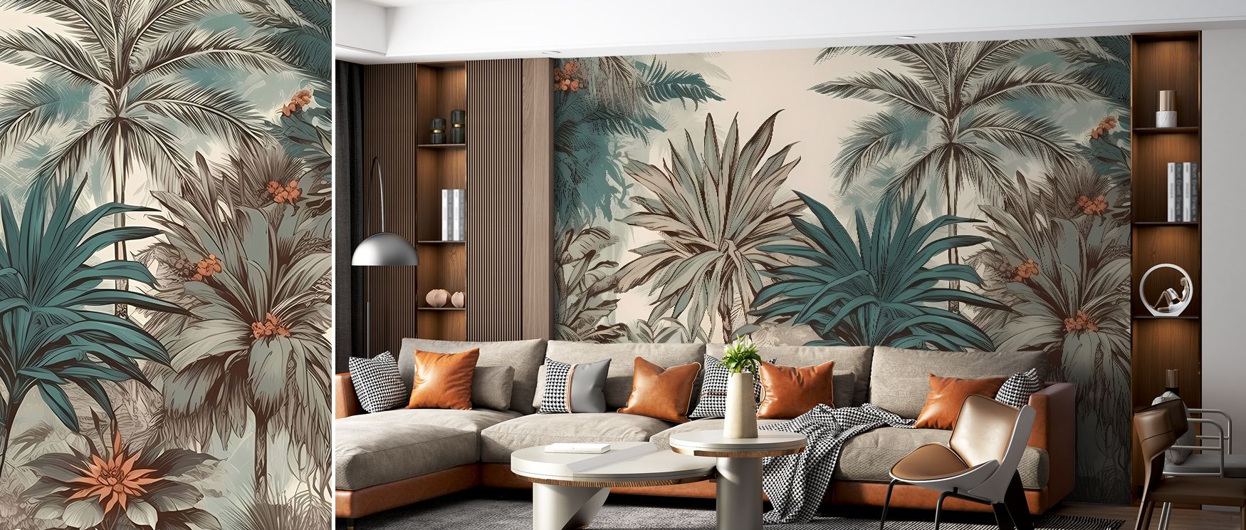 Every glance at the Indonesian Nights Scenic Wallpaper reveals new details in shadow and light, offering quiet movement that captivates without overwhelming. This makes it a perfect choice for shared spaces such as lounges or dining areas where atmosphere