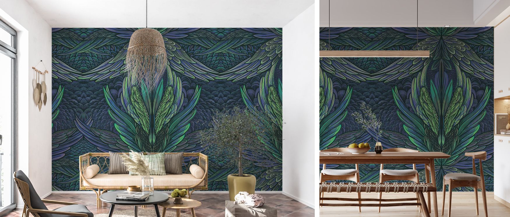 Iridescent Majestic Abstract Wallpaper captures beauty that moves with time, turning interiors into evolving landscapes, ensuring bedrooms or lounges feel inspiring, stylish, and filled with calm atmosphere that merges artistry and subtle dynamism.