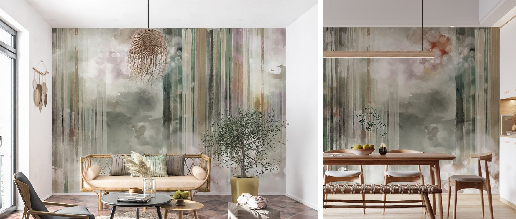 The Kingdom of Heaven Scenic Wallpaper offers walls a calm radiance that reflects peace. Its soft tones and sky-like vistas bring refreshing atmosphere, perfect for rooms designed for harmony and balance. 