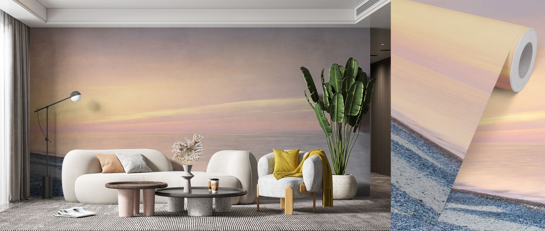 Lake Superior beach scenes painted in tranquil tones enrich interiors with artistry, charm, and calmness, transforming bedrooms, lounges, or offices into peaceful retreats filled with scenic refinement and natural beauty. 