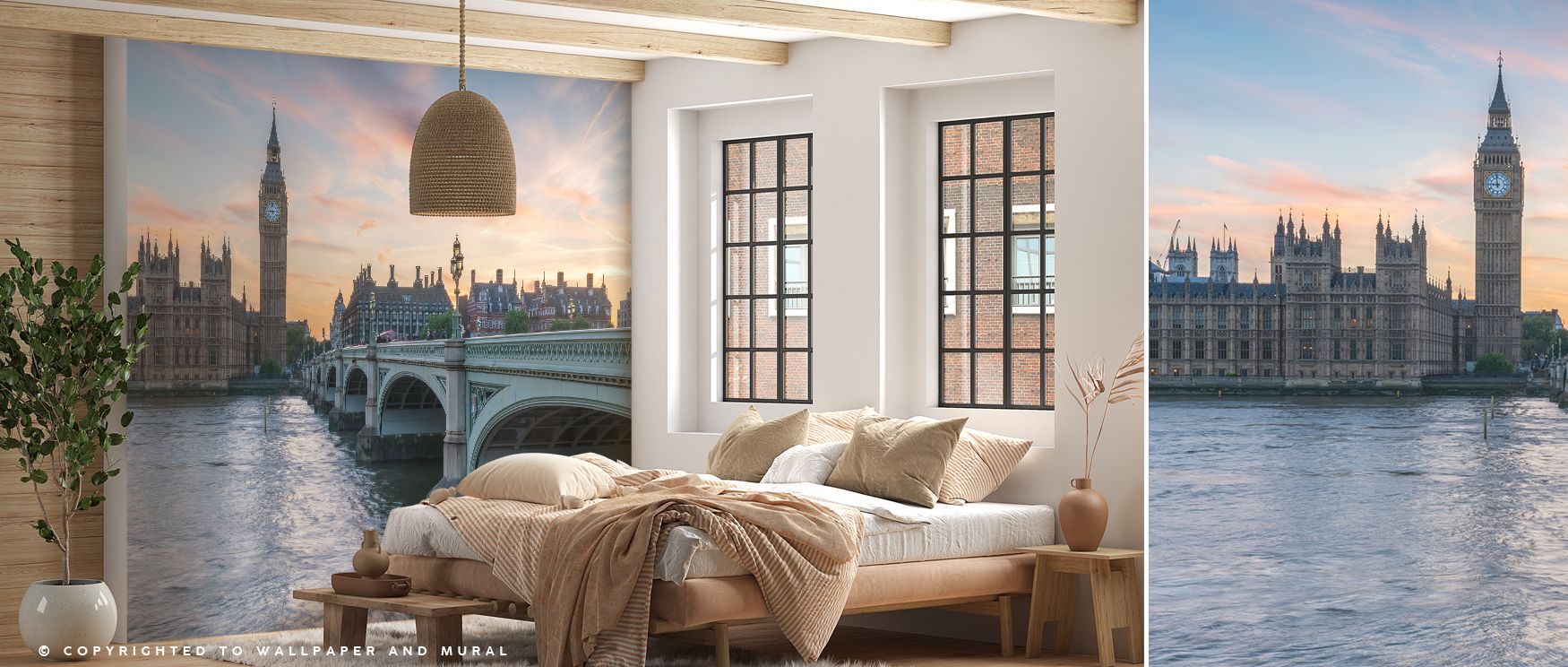 Historic imagery of London illustrated in classic tones enriches interiors with artistry, charm, and cultural resonance, making bedrooms, offices, or living spaces stylish retreats filled with sophistication and timeless beauty. 