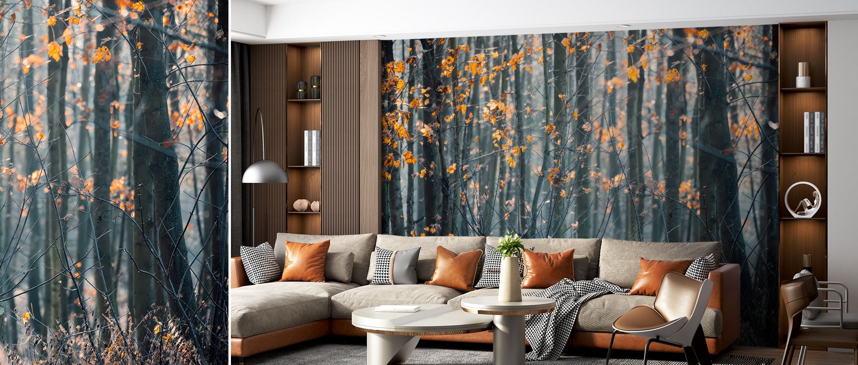 Bold patterns unfold across walls, creating artistic depth and whimsical charm. This wallpaper enhances bedrooms and living rooms with vibrant mood, filling interiors with inspiration. 