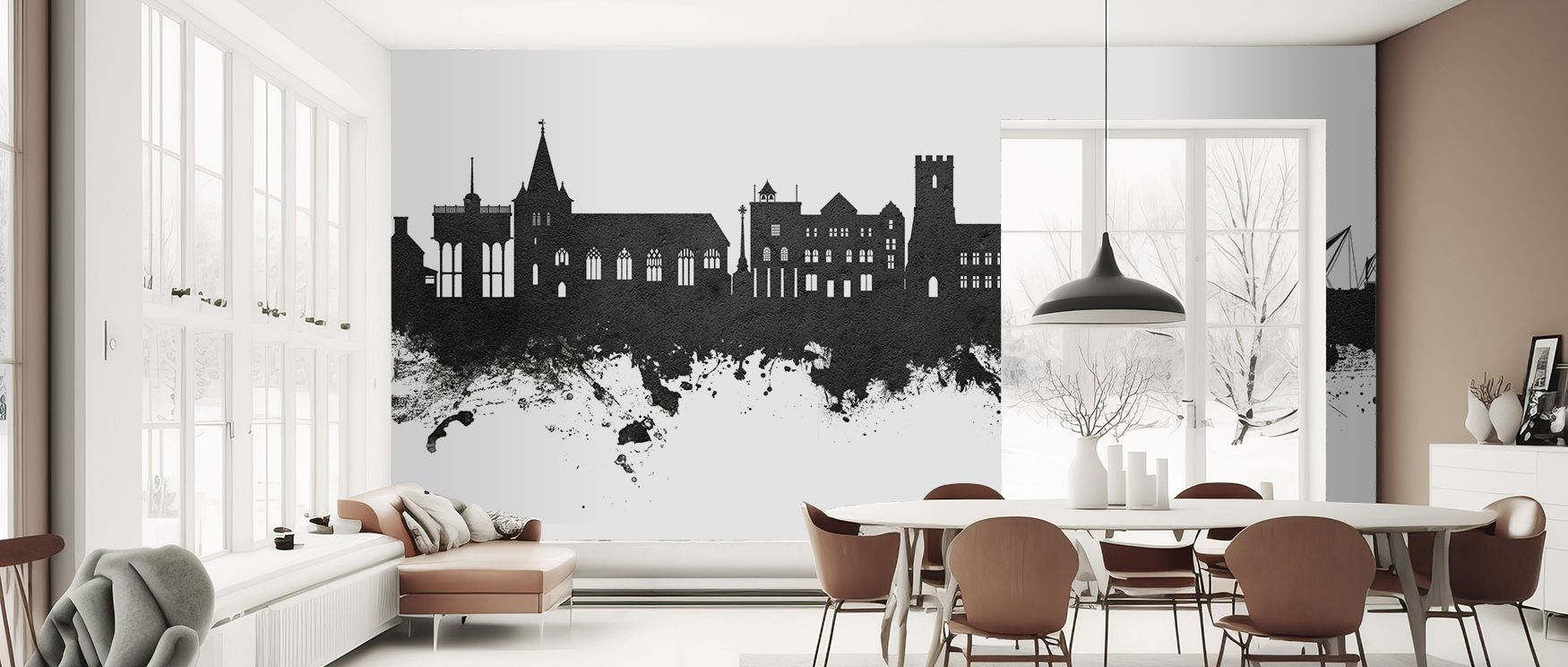 Tonal simplicity draws attention to structure, where Maldon’s iconic architecture becomes the centerpiece of interiors. Spaces transform with character and style, creating focal points that remain refined and welcoming, whether placed in living rooms, bed