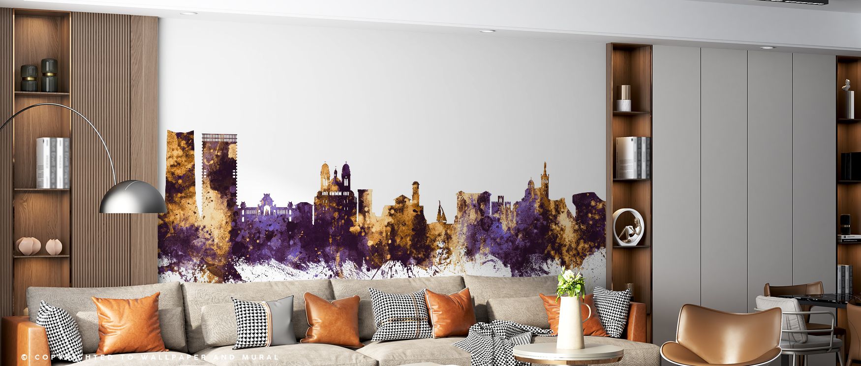Marseille’s skyline glows in purple and gold, transforming interiors into spaces filled with cultural richness and French sophistication. Bedrooms achieve calm refinement, offices become stylish and professional, and living rooms take on warmth that blend