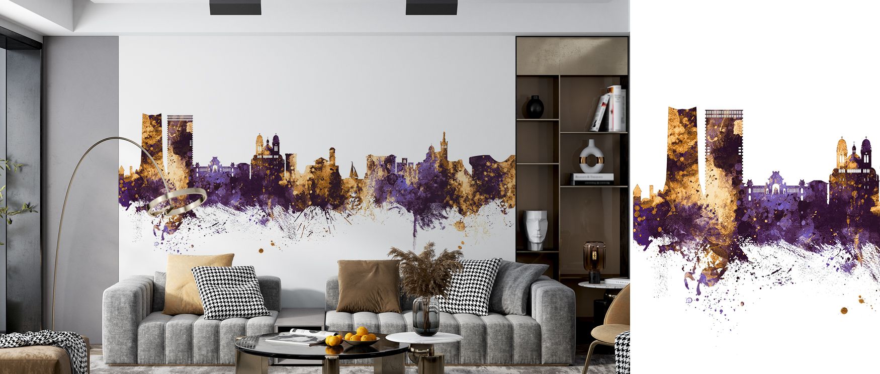 Marseille’s charm unfolds in a design that merges history with modernity. Walls achieve refinement that is bold without overwhelming, suiting spaces that value character and artistry. 