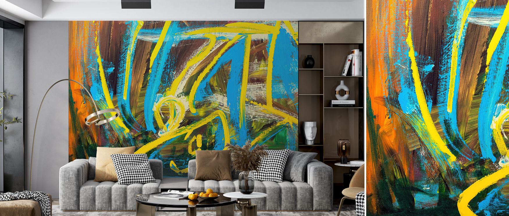 Patterns capture movement and creativity, offering interiors balance and originality. Spaces become refined and bold at once, blending timeless elegance with contemporary charm. 