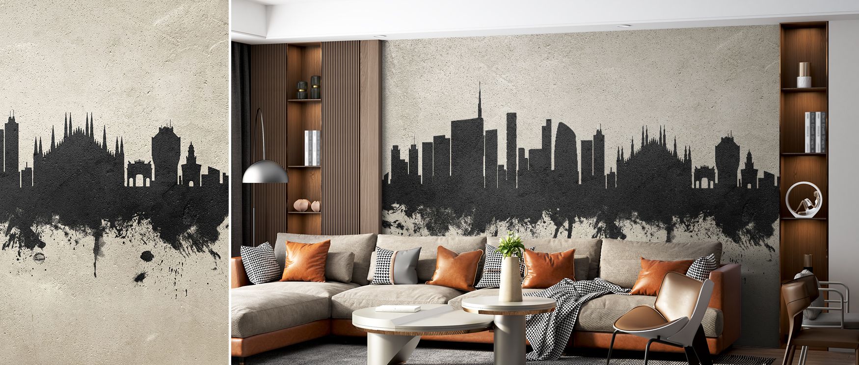 Grayscale imagery radiates timeless atmosphere. This wallpaper works beautifully in bedrooms and professional spaces, offering calm tone and sophisticated cultural resonance. 