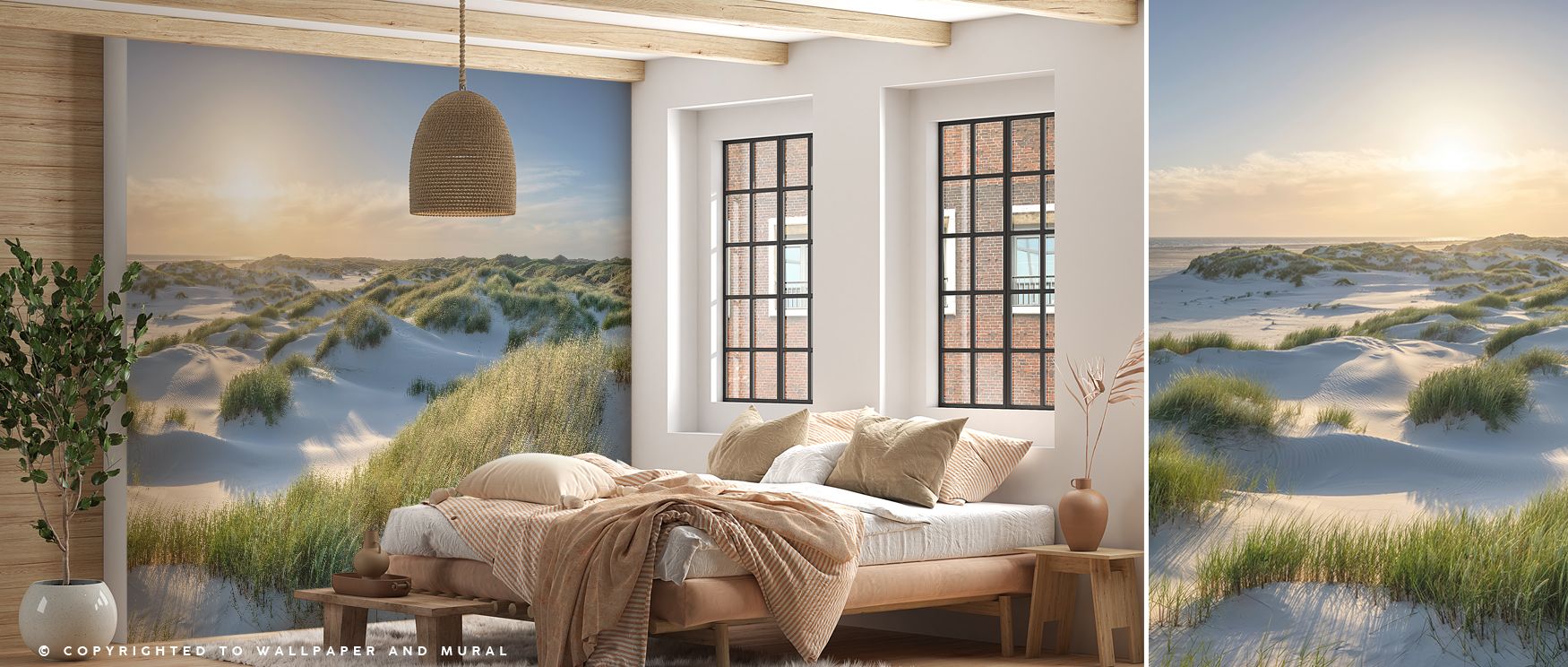 The design captures nature’s vitality through scenic layers, producing walls that feel alive with energy and calm, offering interiors balance and depth, perfect for offices or bedrooms where decorative identity and natural freshness converge in stylish ha