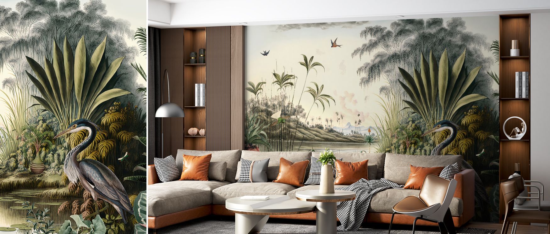 Nile Delta Scenic Wallpaper adds grandeur and calm to interiors, presenting expansive imagery that enhances spaces, ideal for studies or bedrooms where decorative presence enriches mood, offering walls natural sophistication and cultural charm that transf