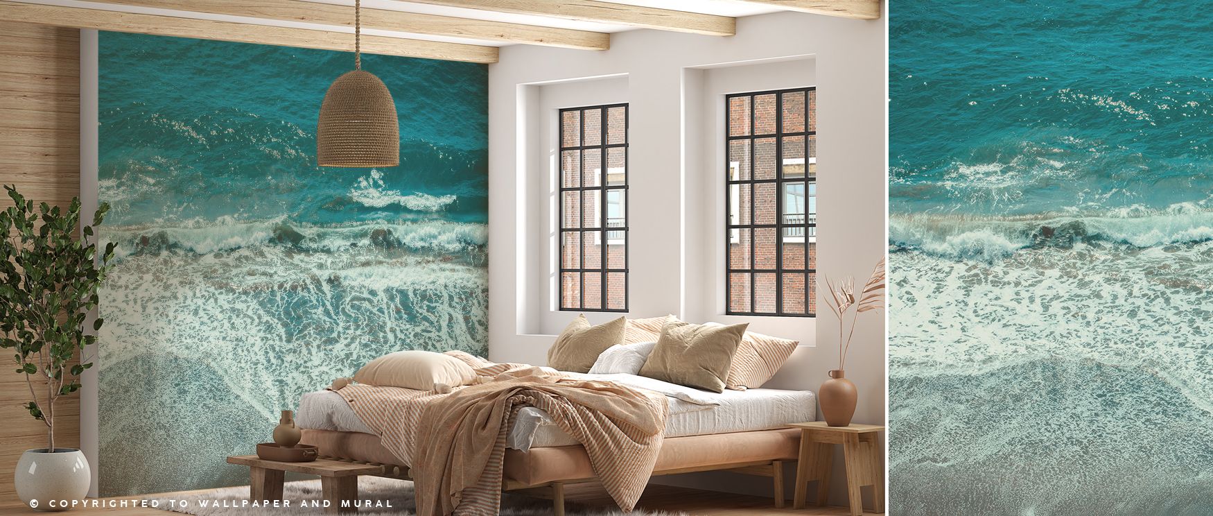 With bold abstract detailing, this wallpaper transforms interiors into environments filled with modern energy. Bedrooms benefit from its expressive rhythm, living rooms gain stylish balance, and offices achieve artistic refinement, as its layered imagery 