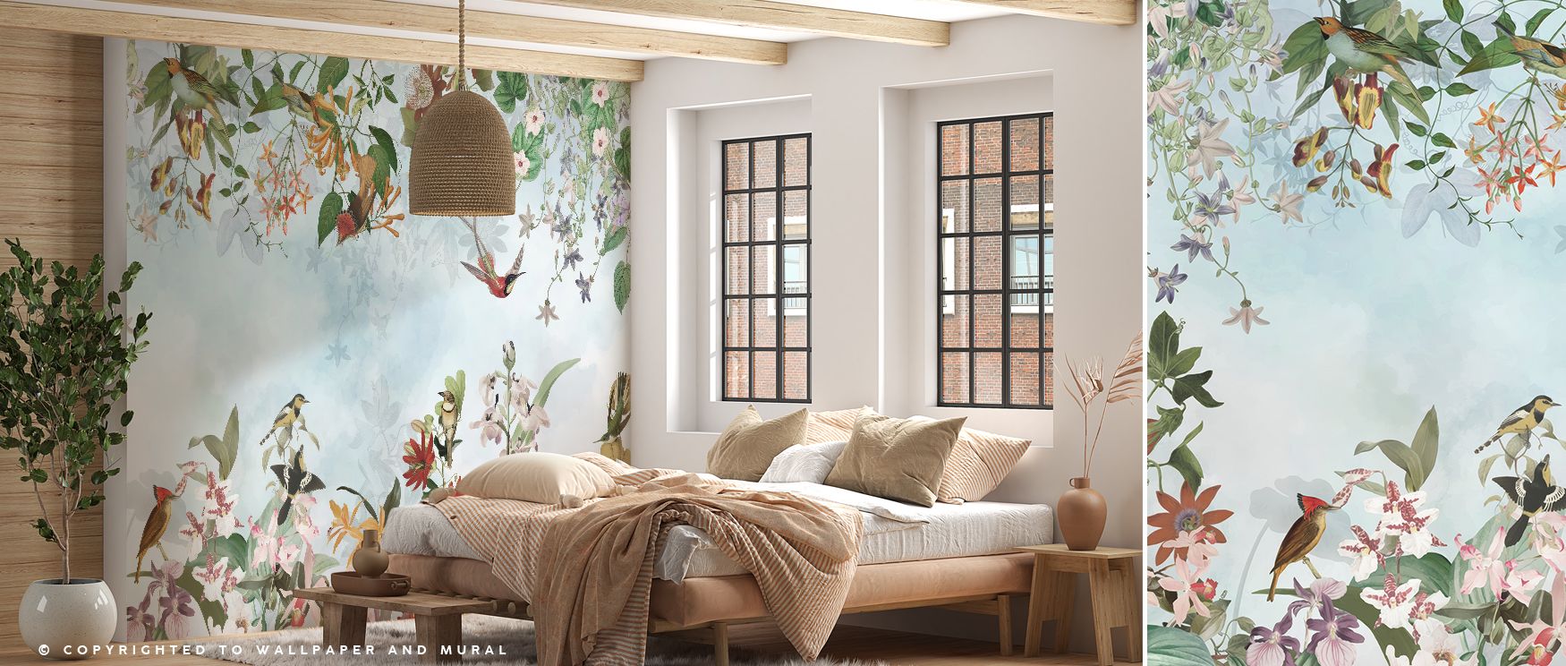 With scenic horizons rendered in soft tones, this wallpaper offers restful beauty indoors. Bedrooms gain serenity, living rooms openness, and offices refined focus, as its expansive detailing transforms walls into natural landscapes filled with elegance, 