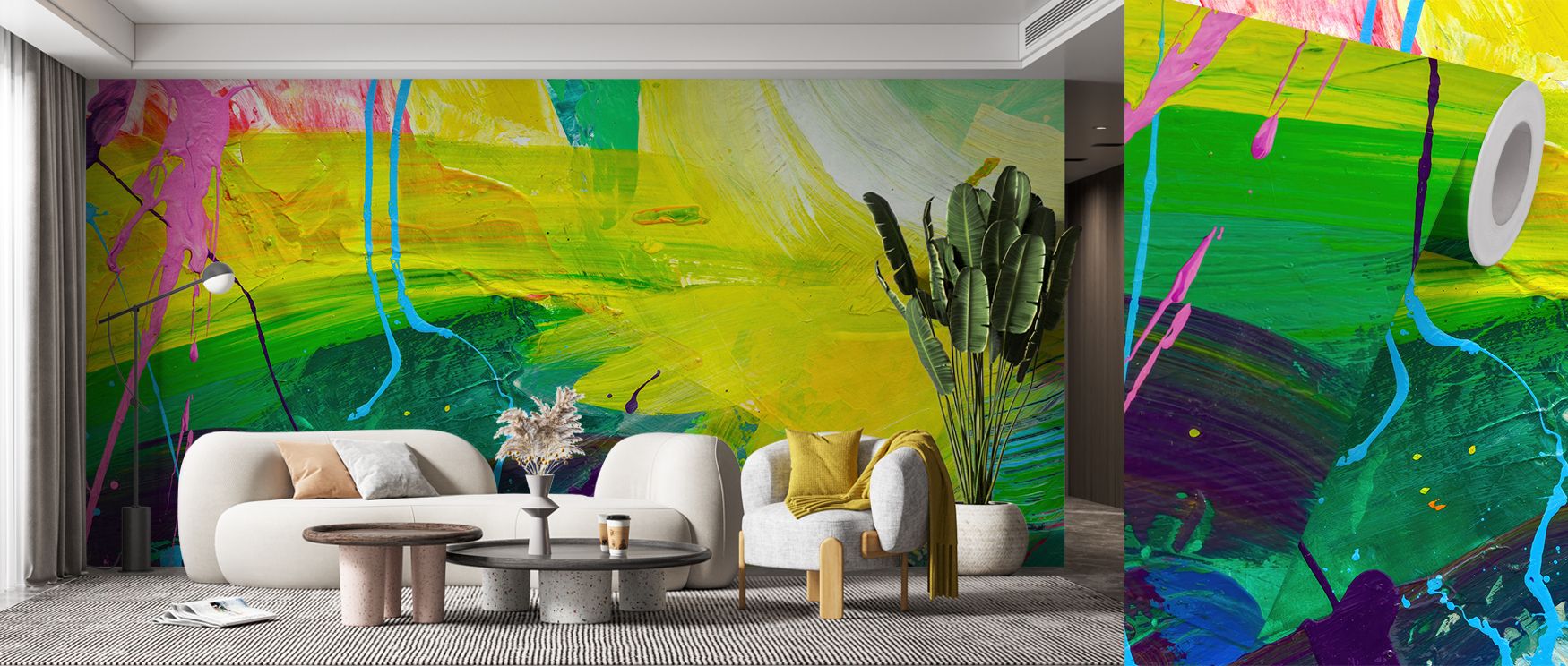 This wallpaper highlights Parisian rhythm with bustling intersections. Bedrooms achieve lively charm, living rooms expressive depth, and offices inspiring energy, as its design ensures walls radiate sophistication and vibrant urban artistry, reflecting th