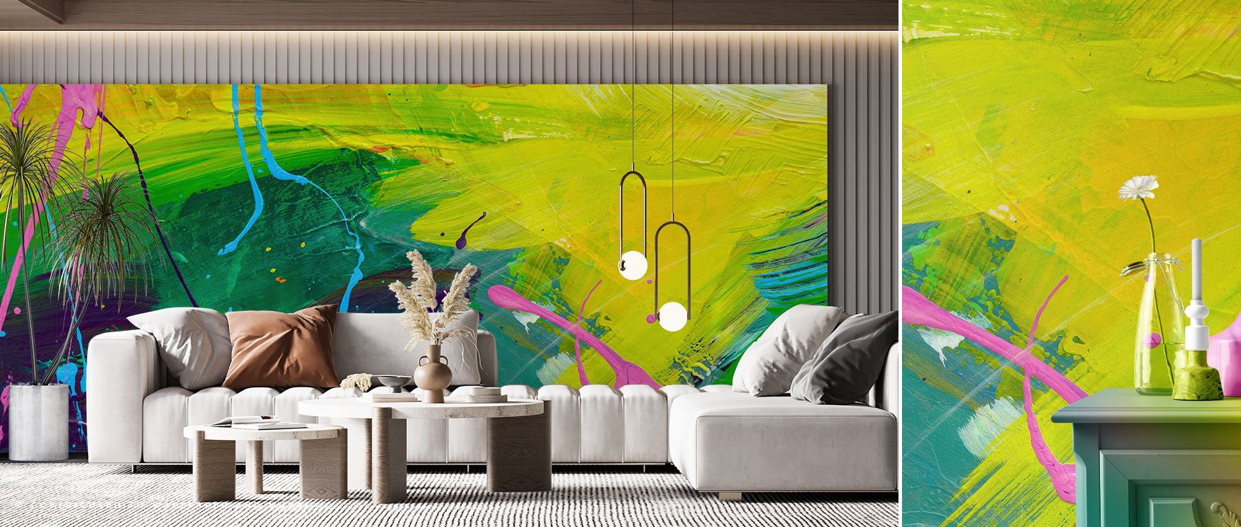 Paris Intersection Cityscape Wallpaper celebrates Paris’s dynamic atmosphere. Bedrooms feel lively and expressive, living rooms filled with energy, and offices creatively inspired, as its detailing ensures interiors remain stylish, modern, and enriched wi