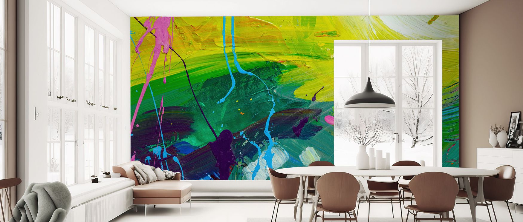 This wallpaper captures Parisian vibrancy with urban detailing. Bedrooms feel lively, living rooms expressive, and offices stylish, as its imagery ensures interiors gain cultural character and sophistication while celebrating the timeless rhythm of city i