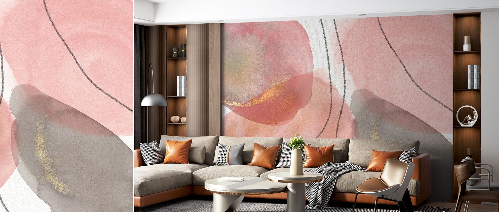Petal Passion Soft Boho Floral Wallpaper reflects bohemian artistry with delicate blossoms. Bedrooms feel restful, living rooms vibrant, and offices calm, as its imagery creates spaces enriched with floral charm, ensuring interiors radiate serenity and ti