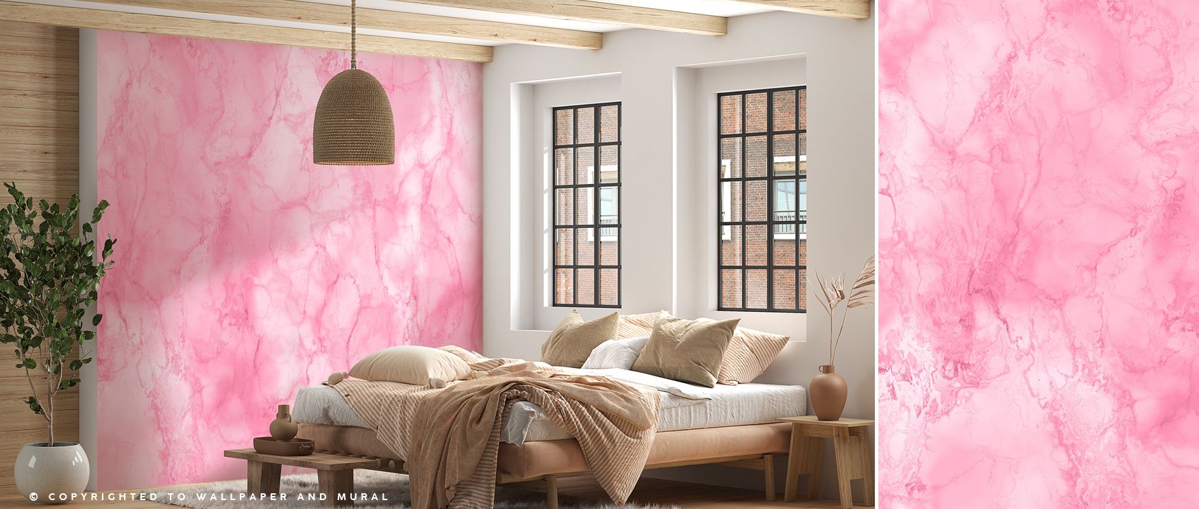 With fluid abstract detailing, this wallpaper turns walls into dynamic canvases. Bedrooms feel vibrant, living rooms expressive, and offices stylish, as its imagery reflects artistry and bold creativity, ensuring interiors remain engaging and modern with 