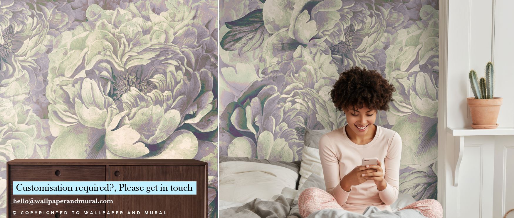 Pions Dream Floral Wallpaper reflects floral beauty with refined artistry. Bedrooms gain restful charm, living rooms vibrant balance, and offices creative calm, as its imagery transforms walls into showcases of botanical elegance filled with serenity and 