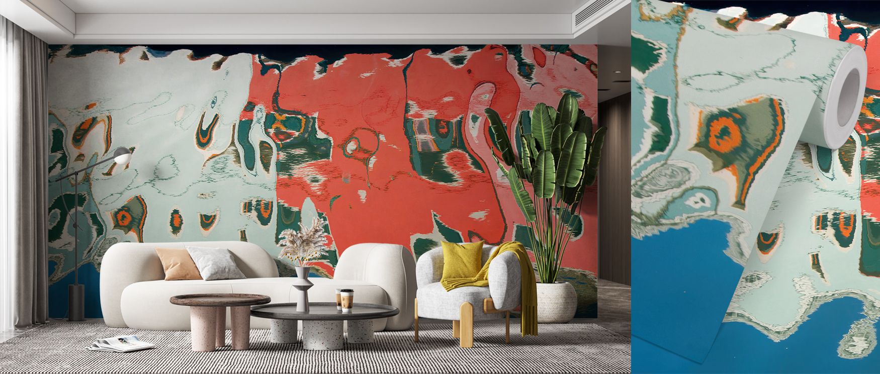 This wallpaper reflects Burano’s reflections in vivid tones. Bedrooms feel vibrant, living rooms charming, and offices stylish, as its imagery ensures interiors remain enriched with cultural artistry, turning walls into lively showcases filled with timele