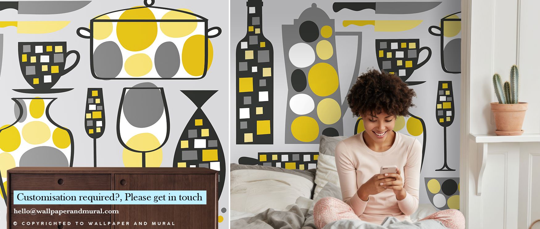 Retro Kitchen Marbles Abstract Wallpaper reflects vintage artistry with bold detailing. Bedrooms gain charm, living rooms dynamic sophistication, and kitchens creative energy, as its marbled imagery ensures walls radiate rhythm, refinement, and stylish re