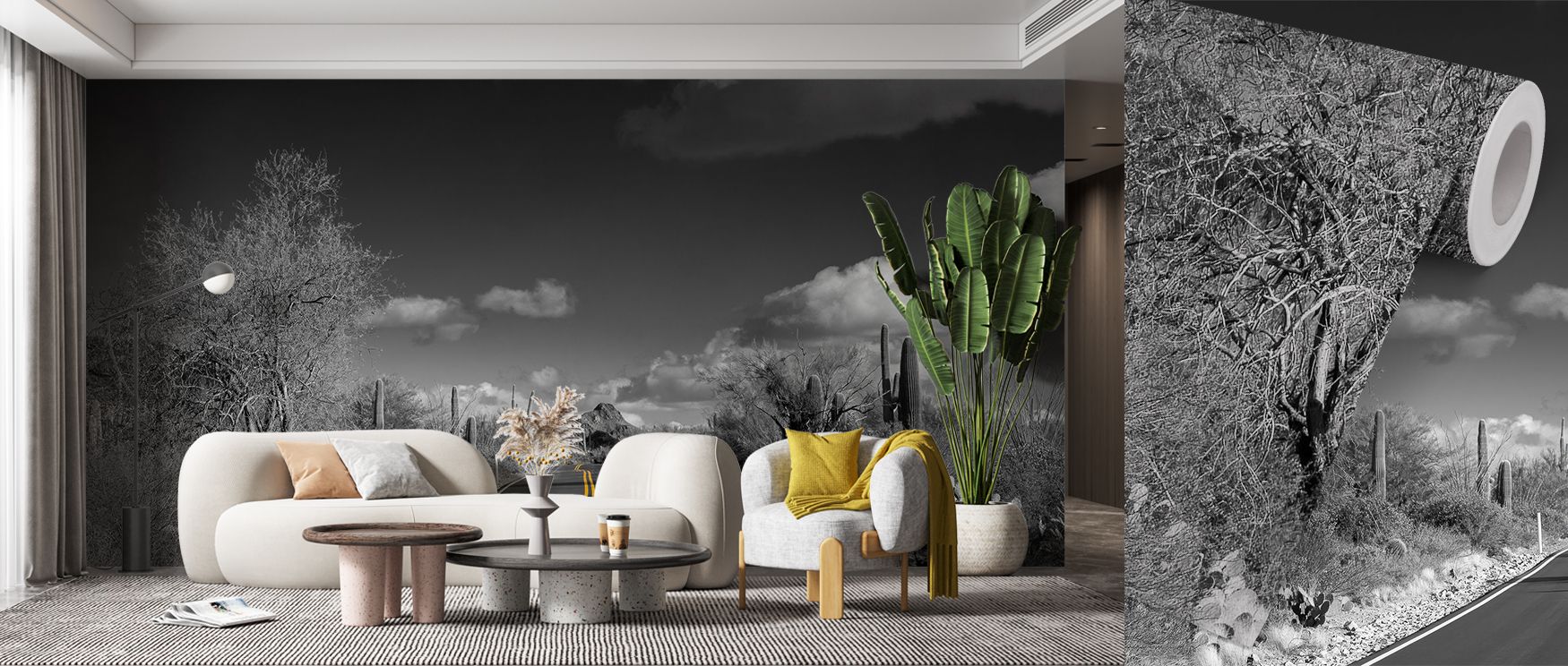This wallpaper captures the energy of scenic journeys. Bedrooms feel lively, living rooms expressive, and offices stylish, as its detailing transforms walls into vibrant reflections of wanderlust, ensuring interiors remain dynamic and enriched with artist