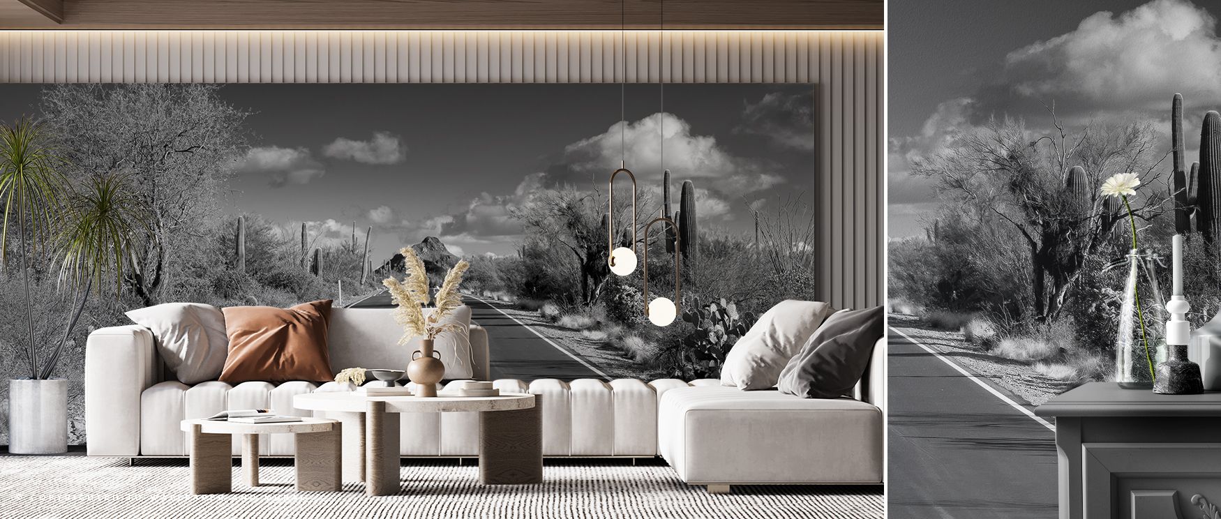 Road Trippin Scenic Wallpaper enriches interiors with adventurous rhythm. Bedrooms achieve vibrancy, living rooms charm, and offices refined sophistication, as its imagery ensures walls radiate movement, creativity, and timeless artistry filled with excit