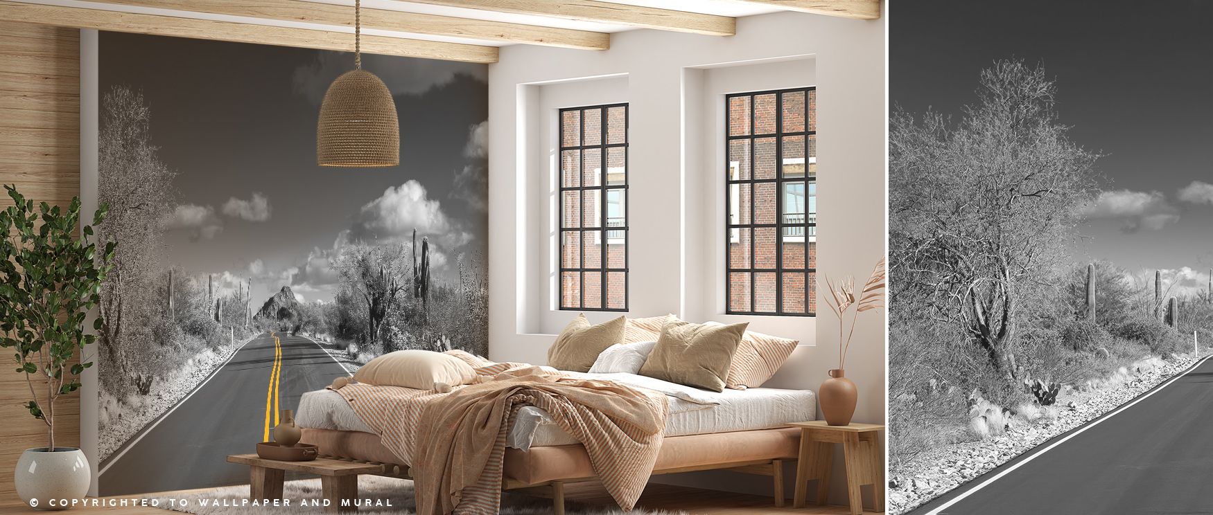 With scenic tones, this wallpaper conveys vitality indoors. Bedrooms gain lively warmth, living rooms expressive charm, and offices stylish balance, as its design ensures walls remain enriched with wanderlust, sophistication, and adventurous spirit daily.