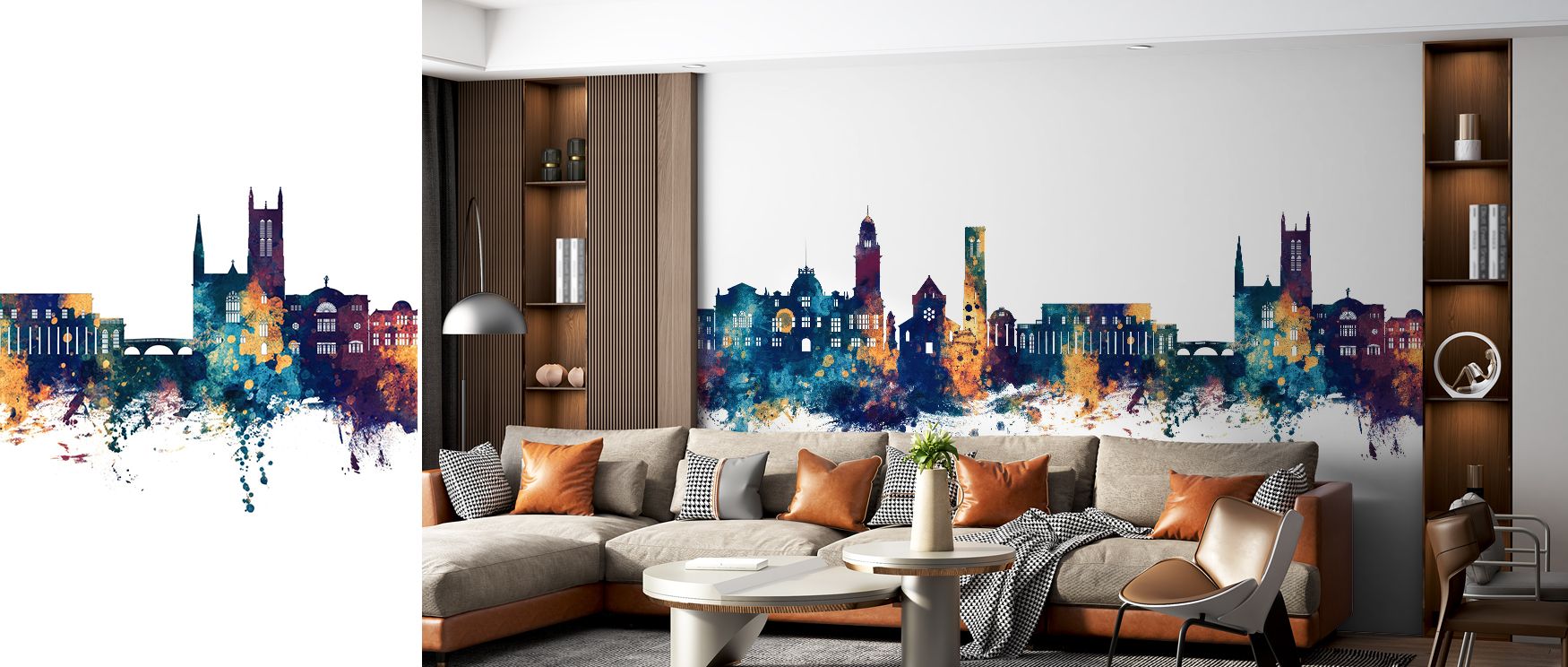 With radiant tones, this wallpaper conveys heritage indoors. Bedrooms achieve charm, living rooms stylish refinement, and offices cultural inspiration, as its design ensures walls remain timeless, enriched with artistry, balance, and English identity cons
