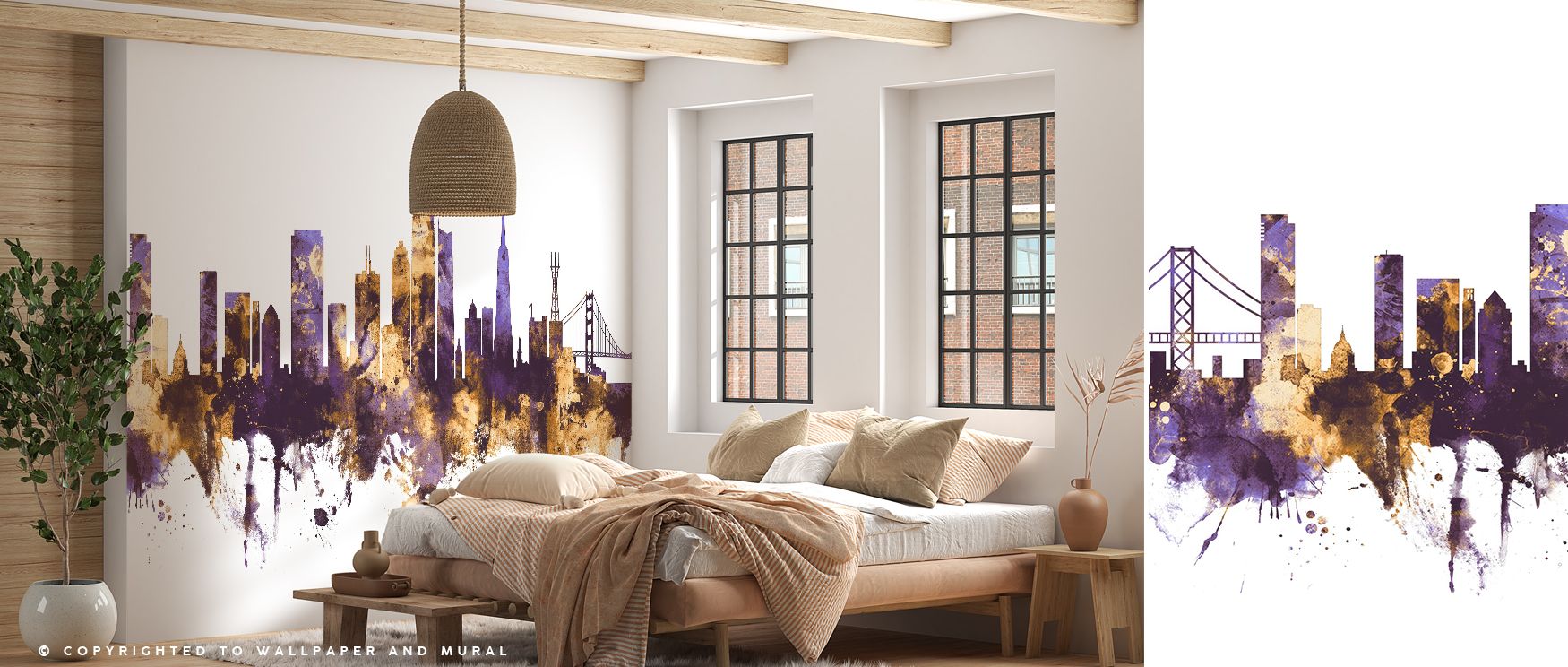 Across the composition, rhythm and depth echo the city’s lively energy. Bedrooms benefit from warm tones, offices become centers of motivation, and living rooms are transformed into stylish retreats filled with urban vibrancy and timeless artistry.