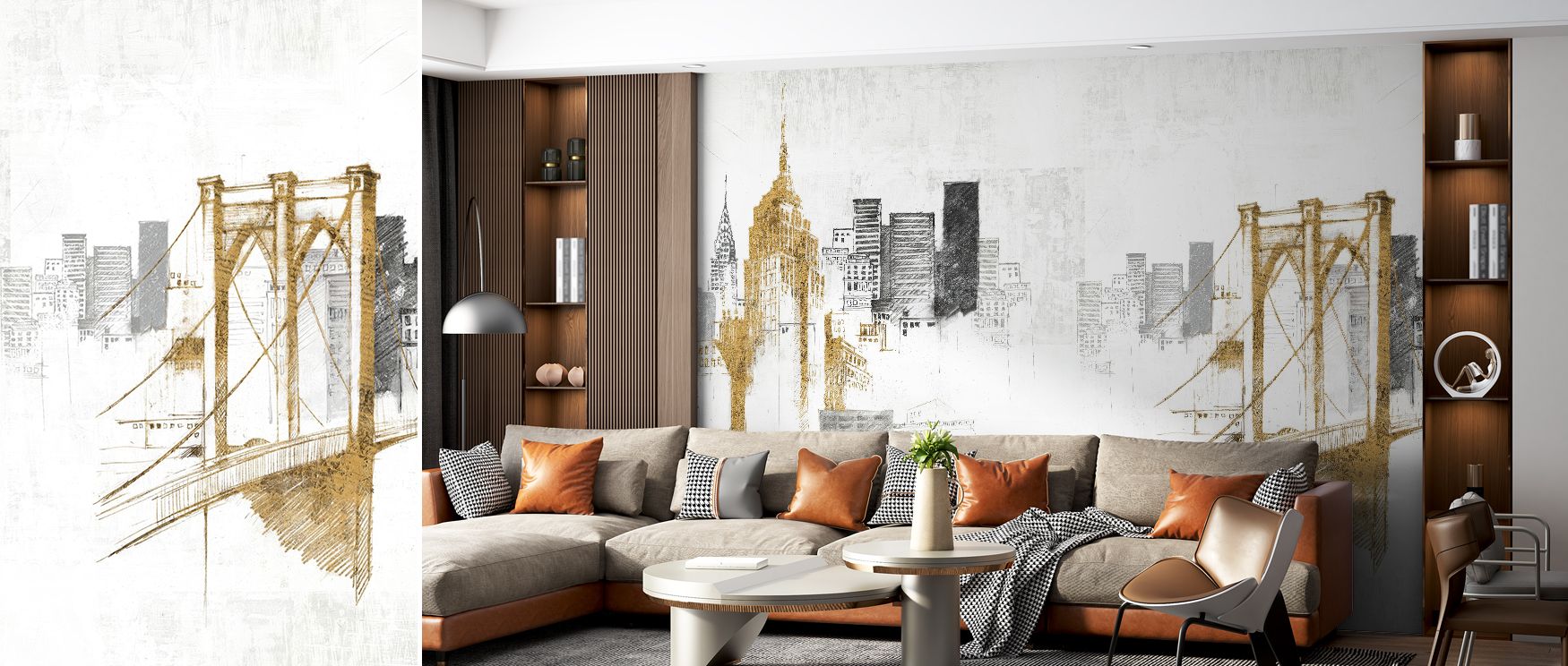 Skyline Monuments Cityscape Wallpaper emphasizes iconic silhouettes crafted with architectural precision. The design conveys heritage within decorative artistry. Subtle shading enhances form and proportion. Its artistry interprets monuments into visual rh