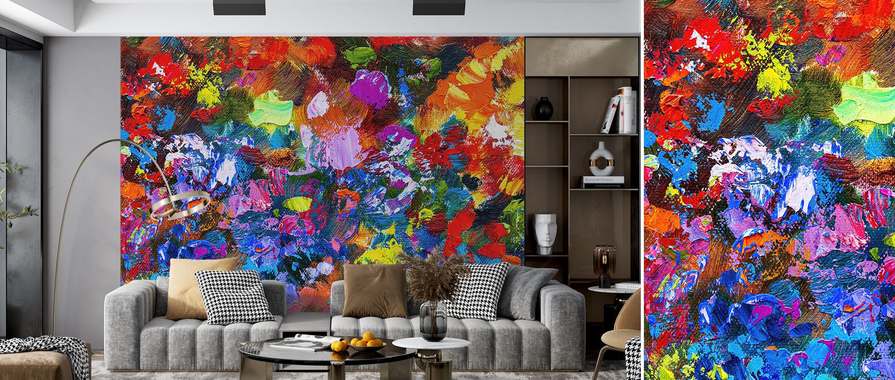 Smudgy Abstract Wallpaper’s illumination test favors matte response to avoid glare hotspots. Hotspots would collapse gradients. Gradients must breathe. Matte lets breath persist under raking light. Raking light then reveals nuance. Nuance is the reward. R