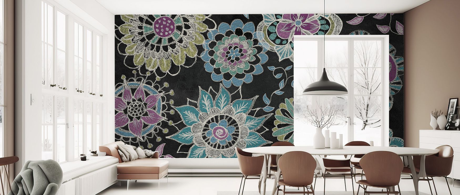 Ideal for contemporary interiors, the Stay Happy Cool III Wallpaper delivers not only a cheerful style but also modern refinement. Perfect for accent walls, it adds captivating flair with its layered tones. Bedrooms benefit from its calming joy, while liv