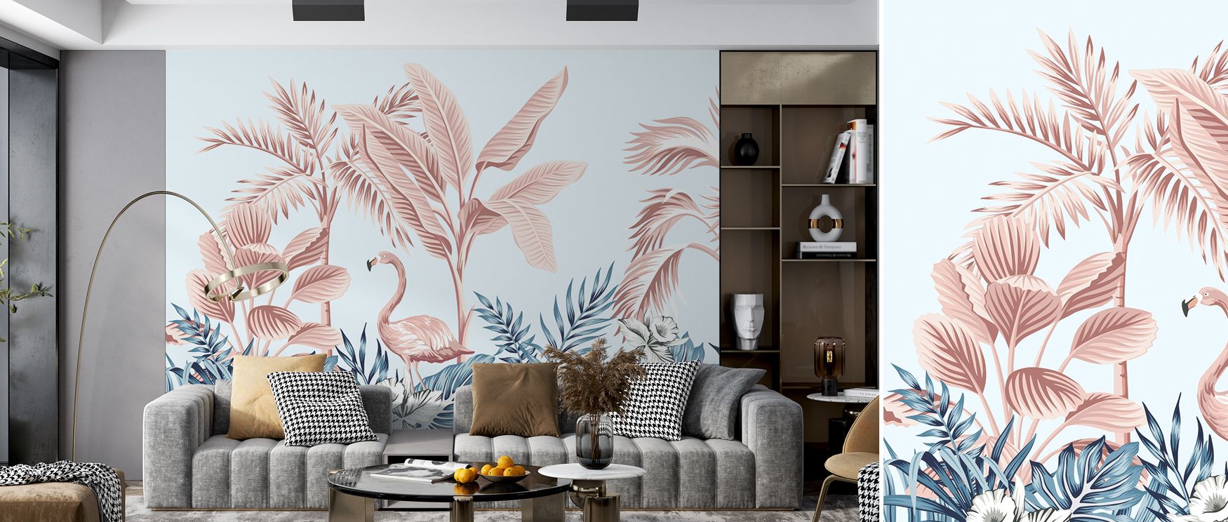 The balance of refinement and exotic allure gives the Stealth Flamingo Wallpaper versatility across different interiors. Bedrooms feel soothed, offices gain inspiration, and living rooms embrace tropical beauty. Its imagery of flamingos conveys poise and 
