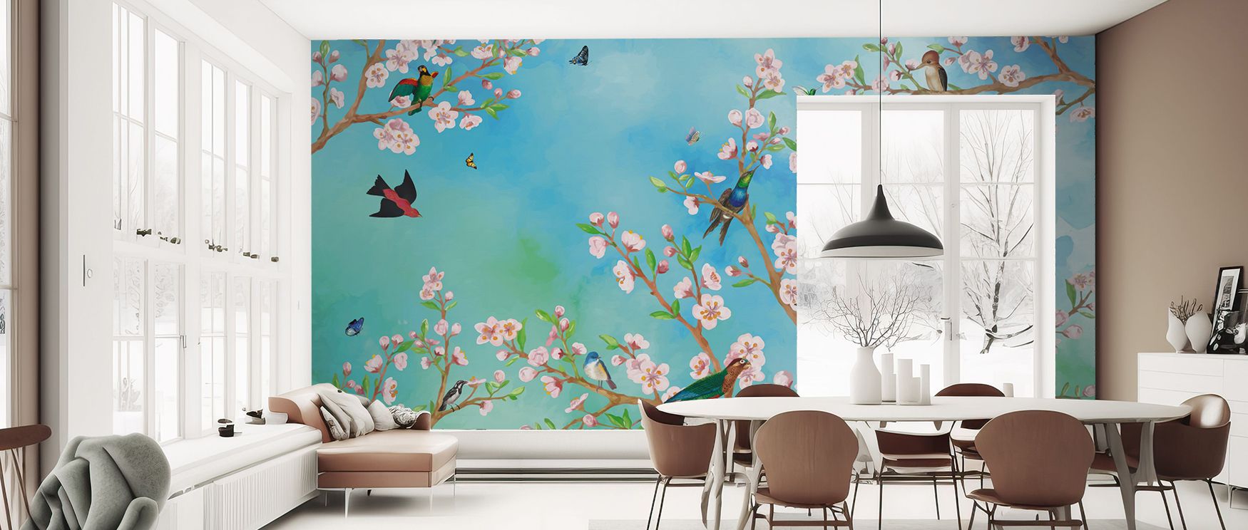 Feathered textures shift subtly between species, adding variation. Sweet Tweet Wallpaper expresses this in poised detail. Surfaces remain soft. Imagery sustains rhythm. Balance defines surface. Calm persists naturally. Elegance continues smoothly. Atmosph