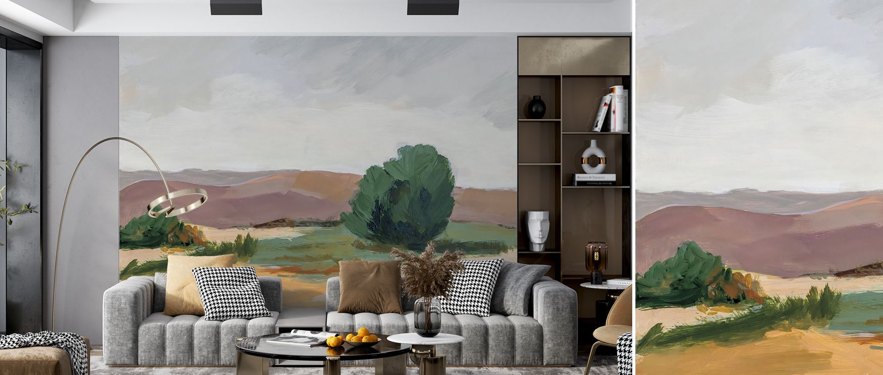 Negative corridors between strokes act like trails of light; Take A Walk Wallpaper preserves openness for bedrooms. Nothing crowds. Forms converse. Ground stays supportive. The pattern invites pause. Calm gathers. Balance lasts. 