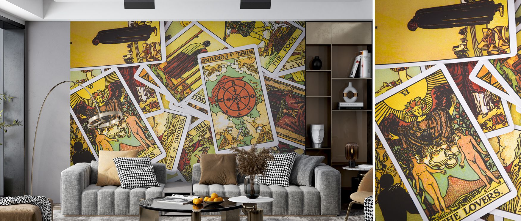 Motifs repeat in careful rhythm, sustaining visual continuity. Tarot of Hope Wallpaper ensures flow remains smooth. Bedrooms gain calm charm. Surfaces breathe easily. Imagery conveys harmony. Balance sustains tone. Elegance frames imagery. Serenity define