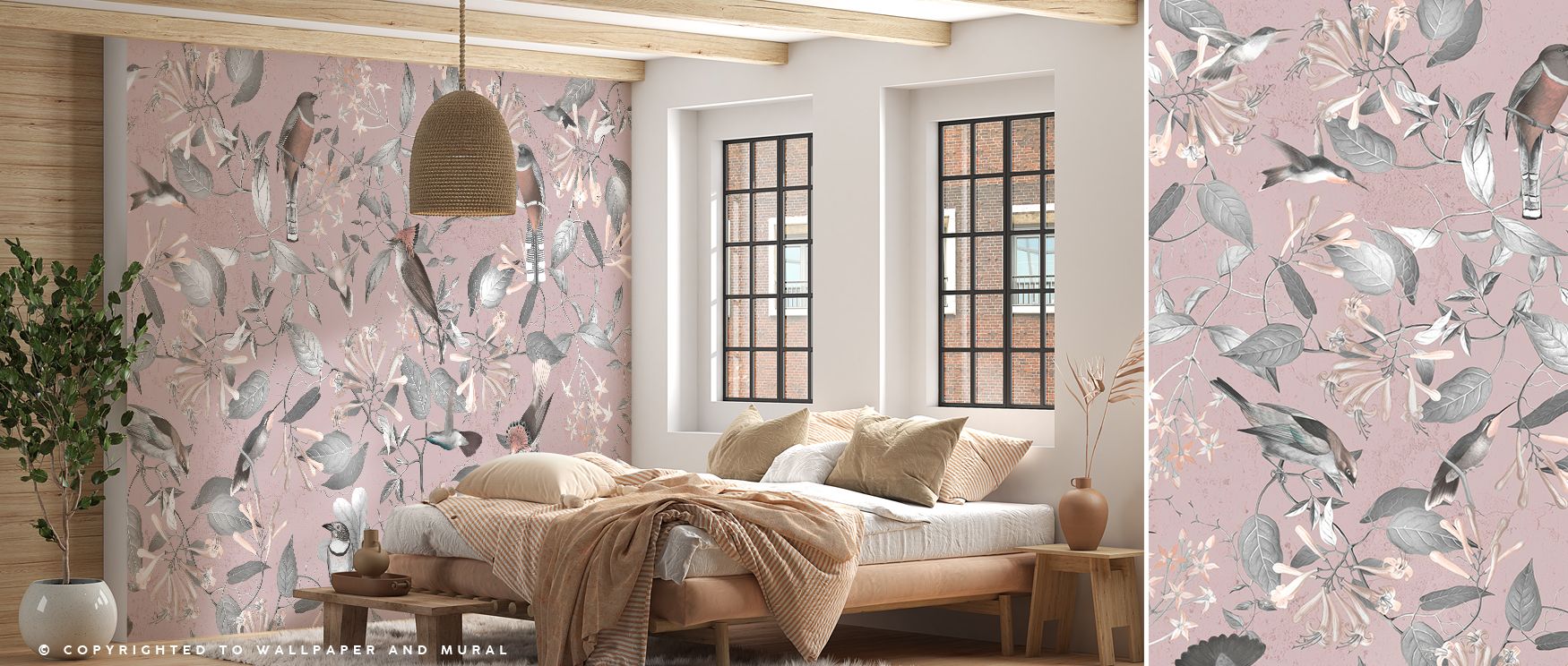 Varied birds perch along fine branches in poised rhythm. Tescoma Birds of Beauty Wallpaper enriches walls with vitality. Bedrooms glow warmly. Surfaces breathe calmly. Imagery conveys balance. Elegance defines tone. Serenity frames mood. The design feels 