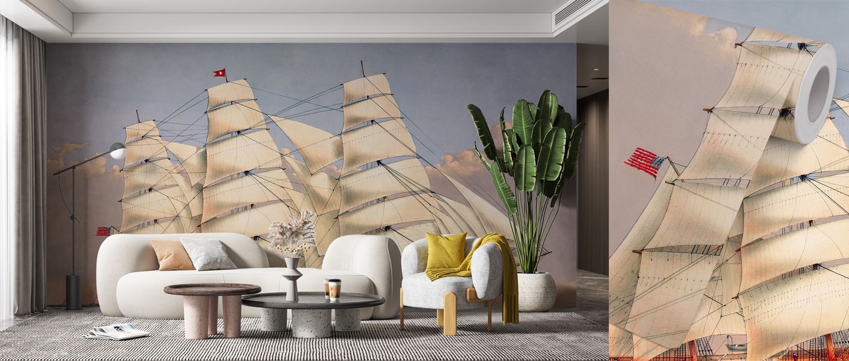 Shading rests delicately across forms, ensuring harmony. Three Brothers Wallpaper executes this with restraint. Surfaces remain smooth. Imagery conveys calm. Balance defines mood. Calm persists gently. Elegance sustains rhythm. The design feels refined. S