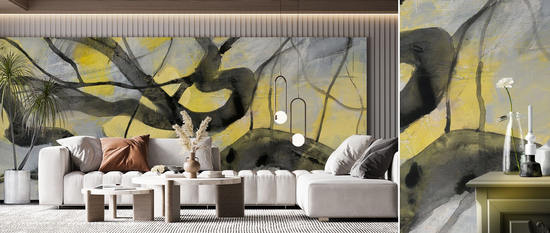 Light traces along curves sparingly; Twisted Trees Wallpaper uses restraint. Study corners feel elegant. Surfaces glow softly. Balance sustains rhythm. Calm persists clearly. Elegance continues steadily. Serenity frames imagery. The mood stays graceful. 