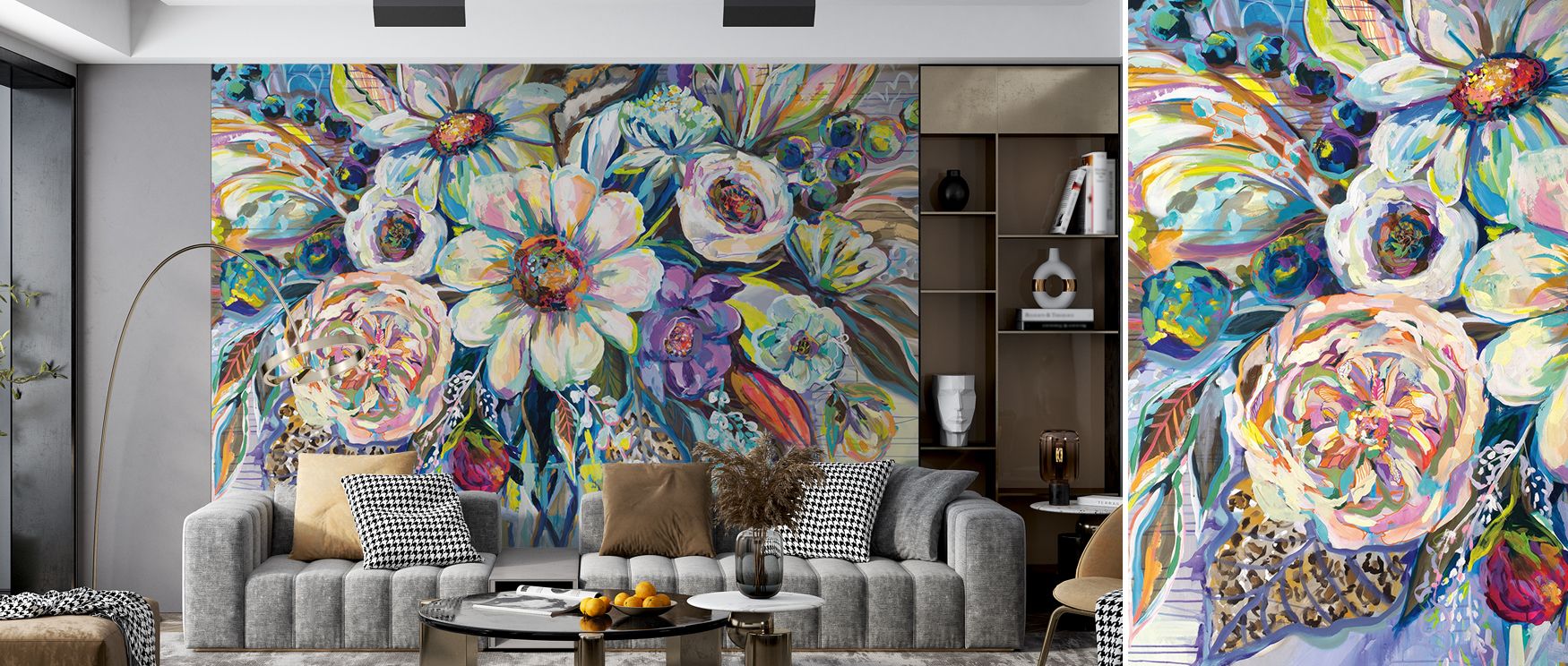 Gradations add depth delicately within blossoms. Unity Bouquets Wallpaper sustains dimension lightly. Offices gain refinement. Surfaces glow softly. Rhythm holds steady. Balance persists. Serenity flows naturally. Elegance defines imagery. The impression 